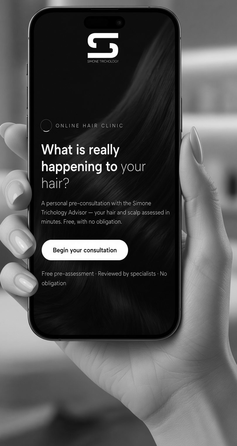 SIMONE Hair Scanner app