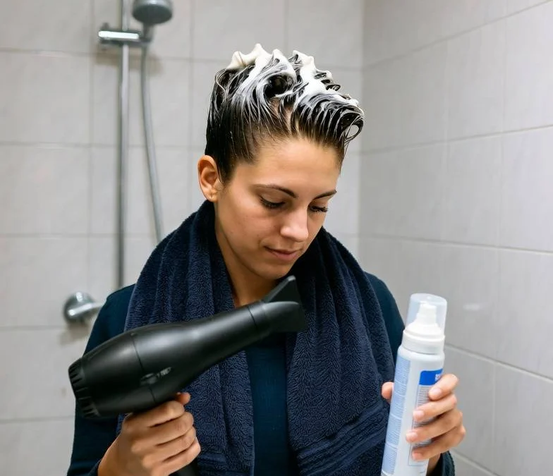 Secador, espuma de styling e gel — são prejudiciais para o cabelo?