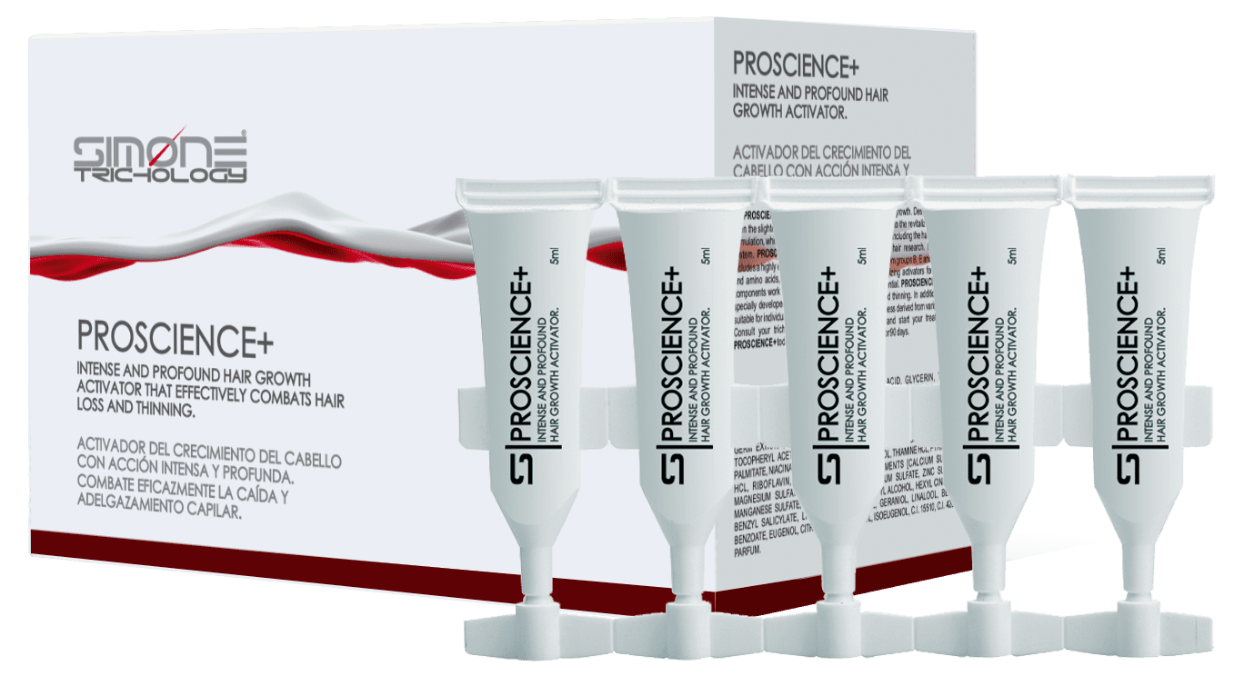 PROSCIENCE+: Restauración Capilar Avanzada - Solución para Madres, Pacientes de Quimioterapia y Más PROSCIENCE+ | SIMONE TRICHOLOGY