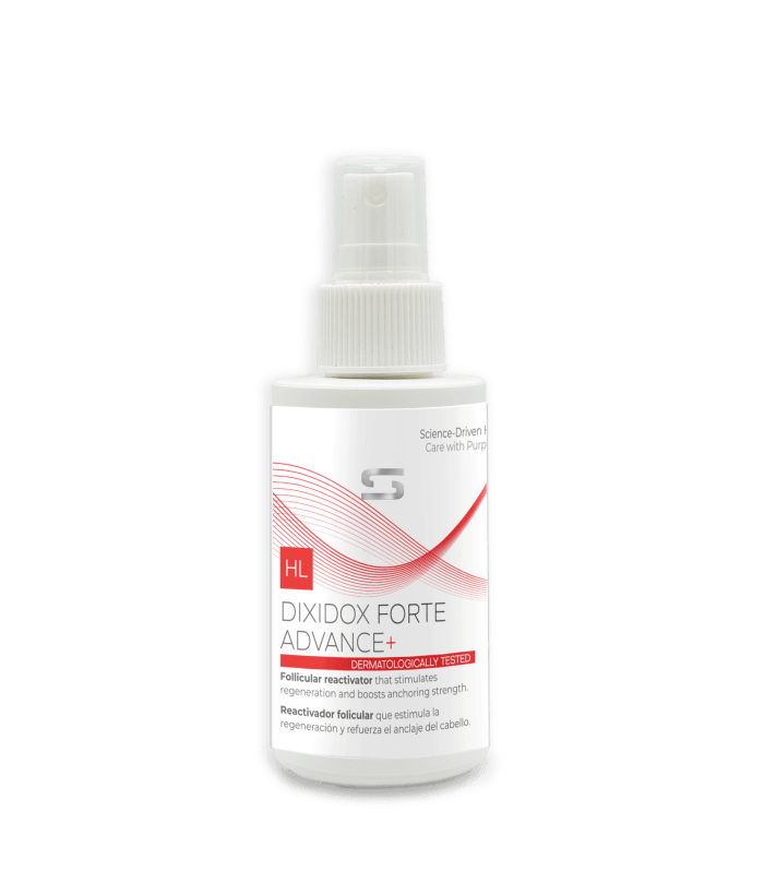 Dixidox Forte Advance+ ingredients biomimetic peptides DHT blockers