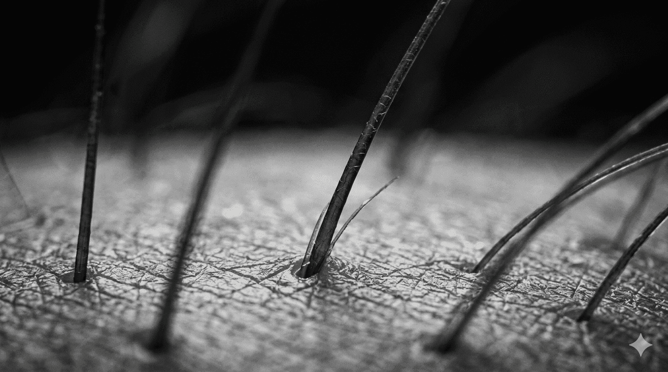 Hair and scalp under trichoscopy — Simone Trichology online hair clinic