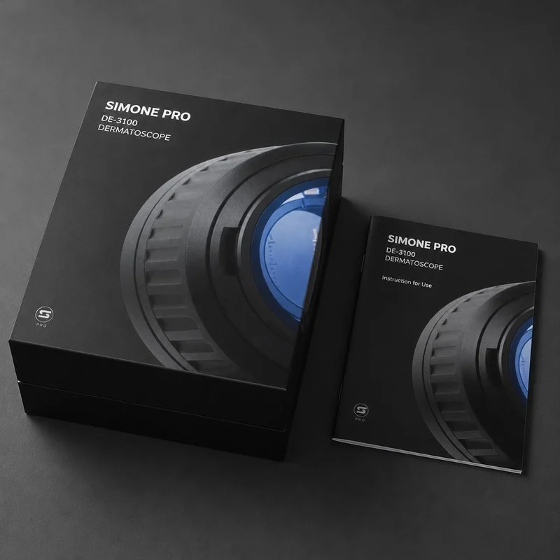 SIMONE PRO DE-3100 box and instructions for use